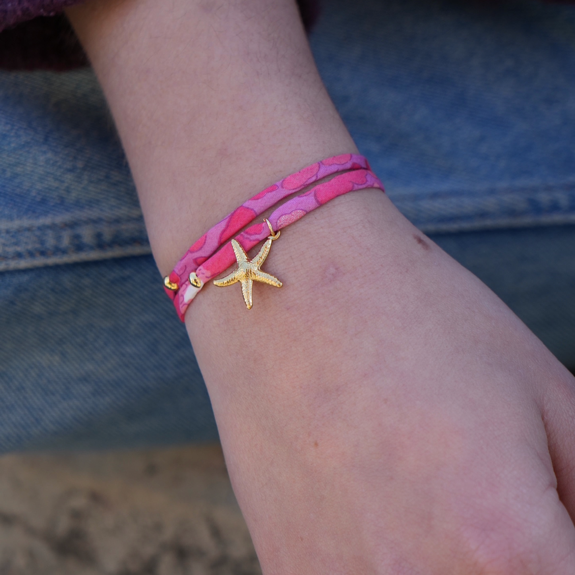 Bracelet liberty étoile mer