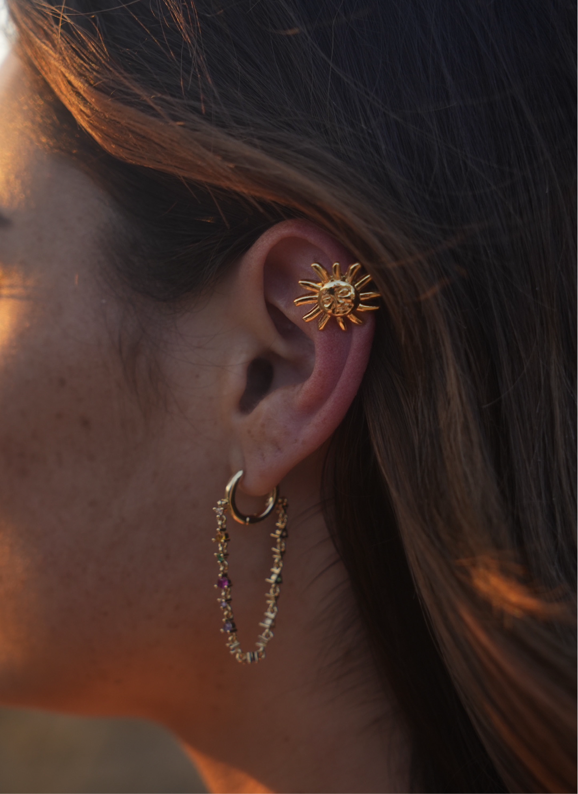 Piercing soleil
