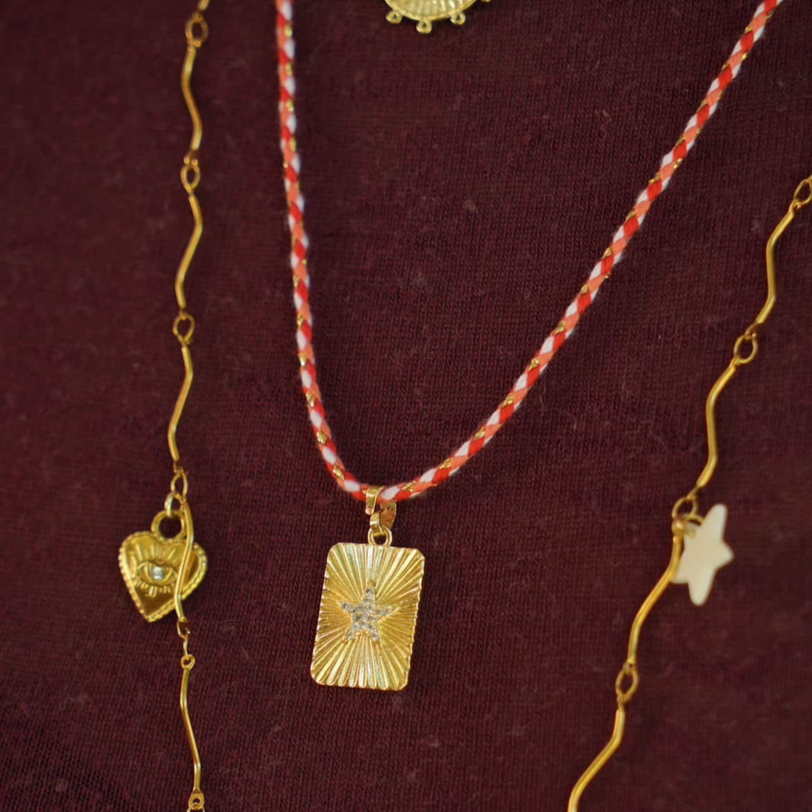 Collier médaillon
