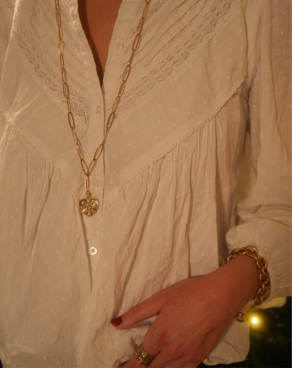 Collier long suzie