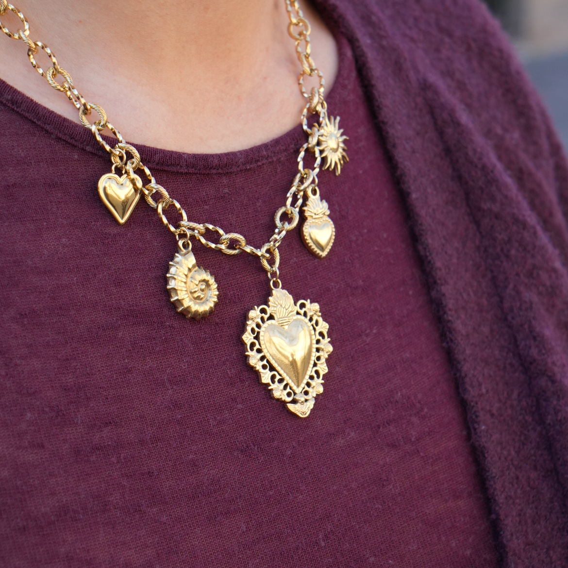 Collier Rosa