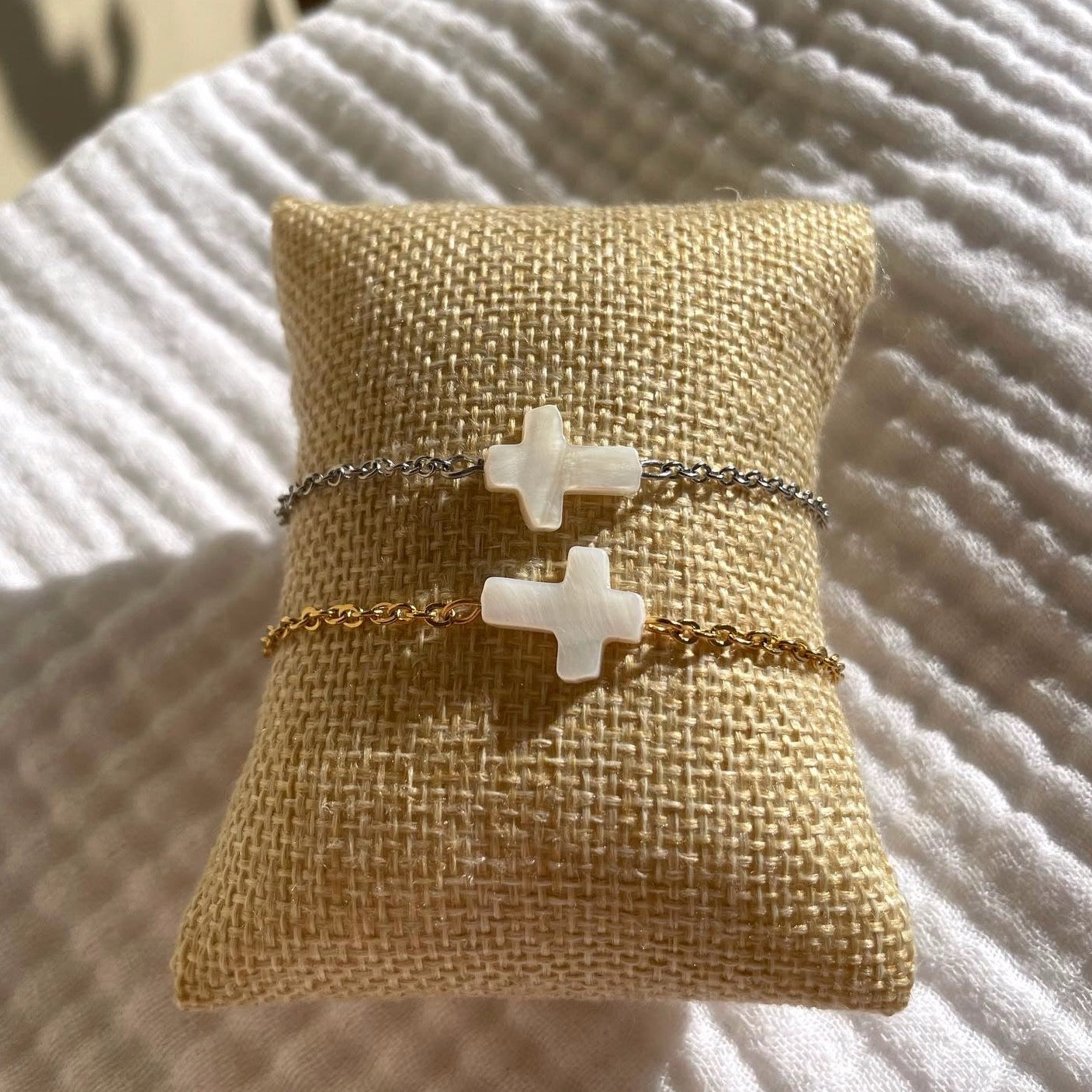 Bracelet croix Eline