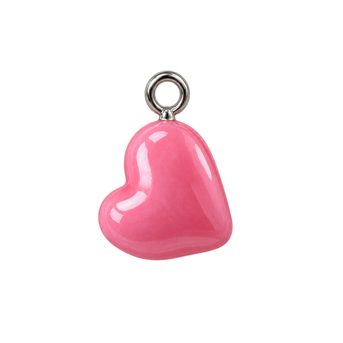 Breloque Cœur rose