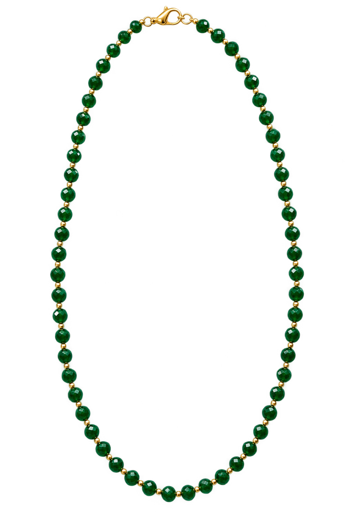 Chaîne colorée collier charms
