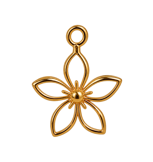 Breloque Fleur ajourée