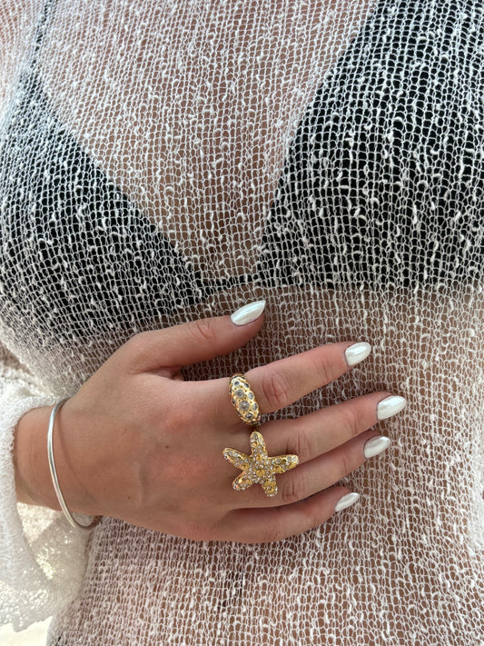 Bague taman strass