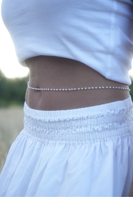Bijoux de ventre nacré