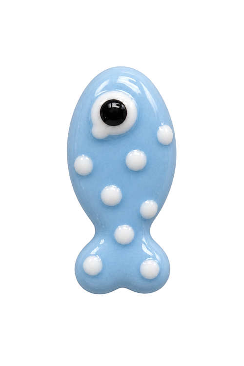 Breloque Poisson à pois