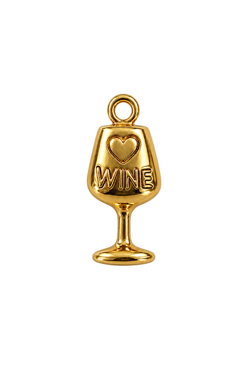 Breloque Verre à vin