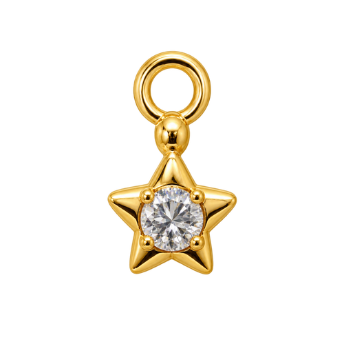 Breloque Strass cœur ou étoile