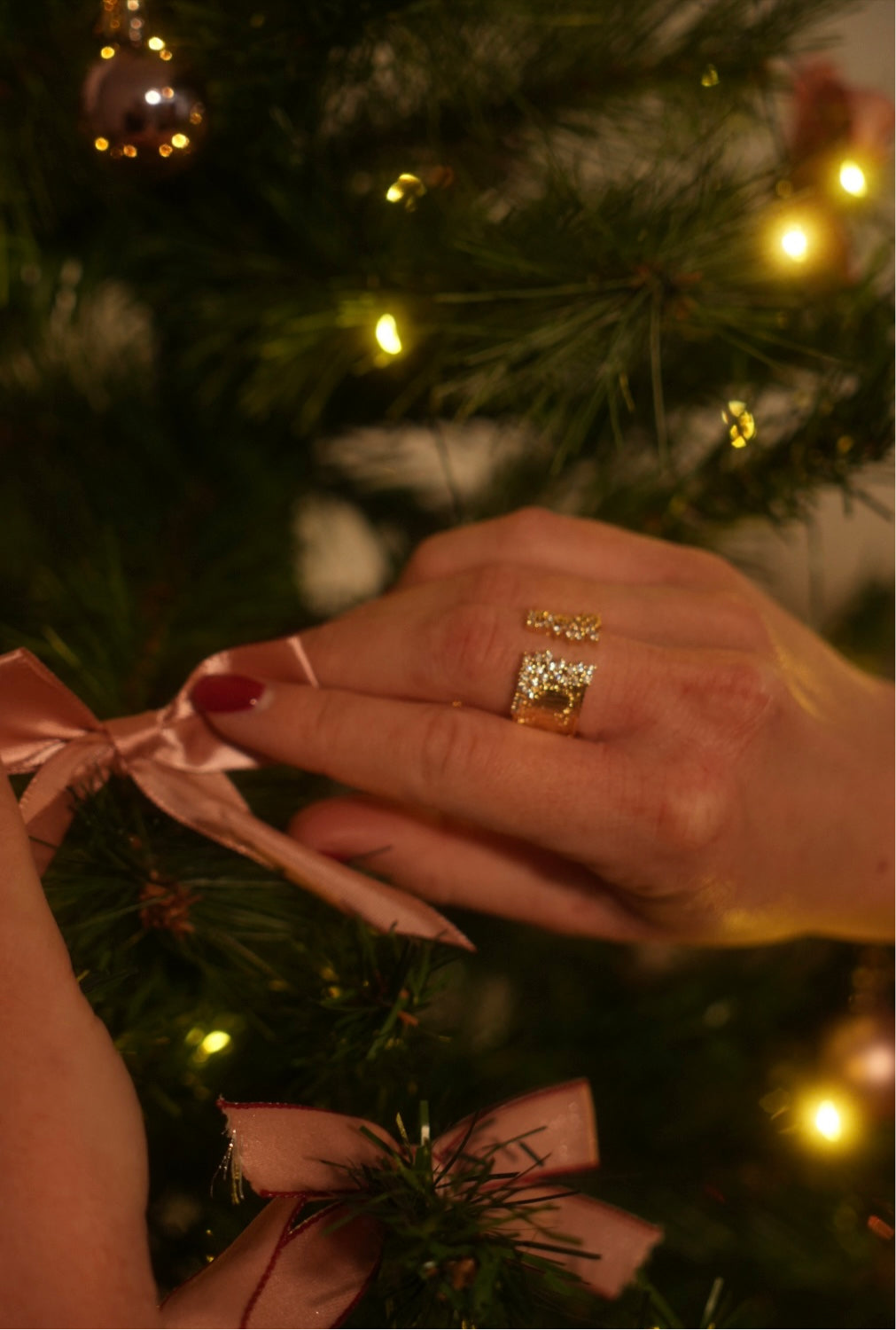 Bague strass