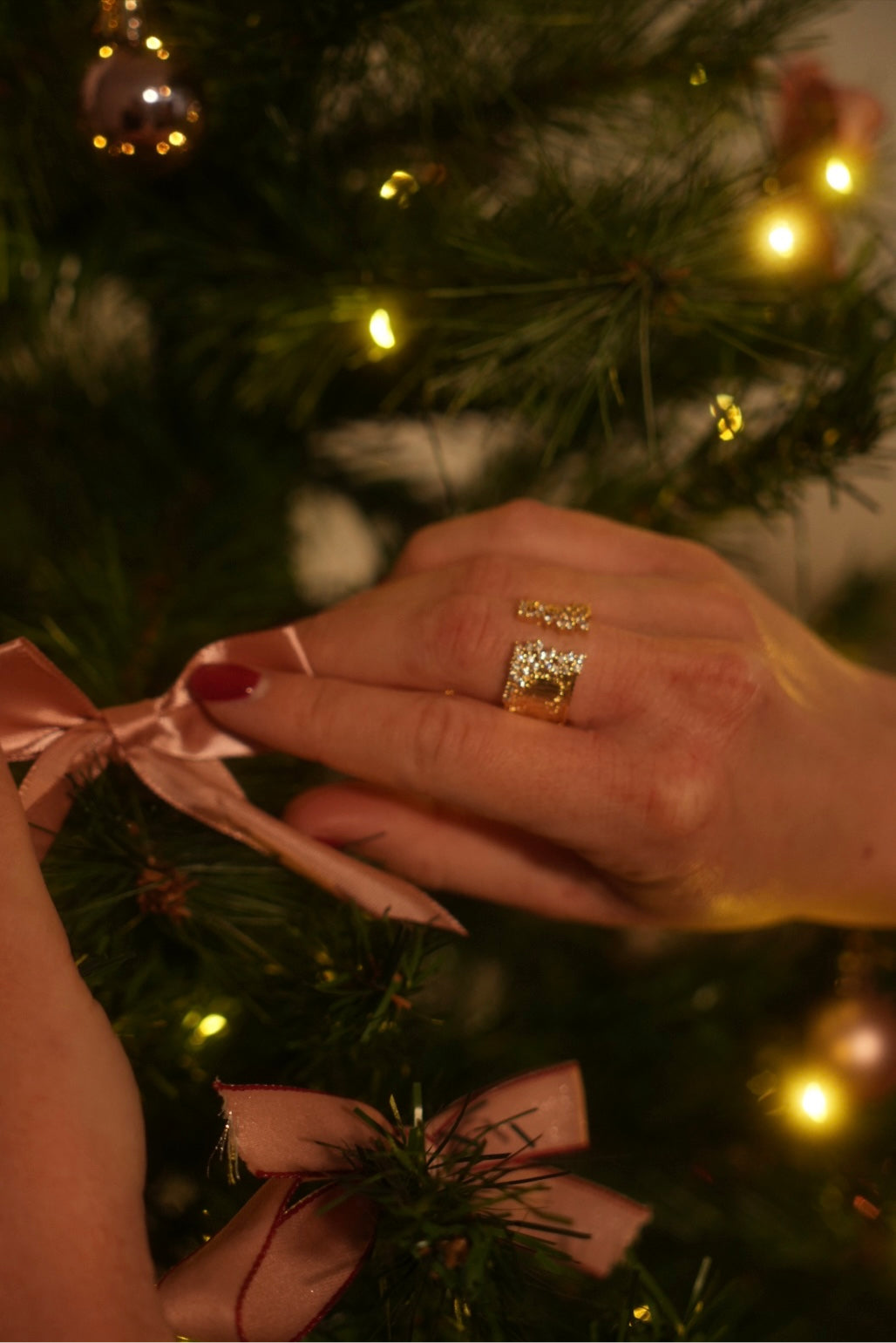 Bague strass