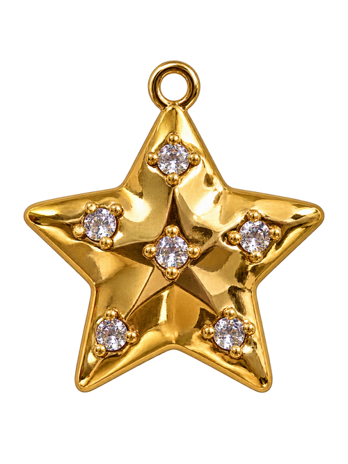 Breloque Étoile strass