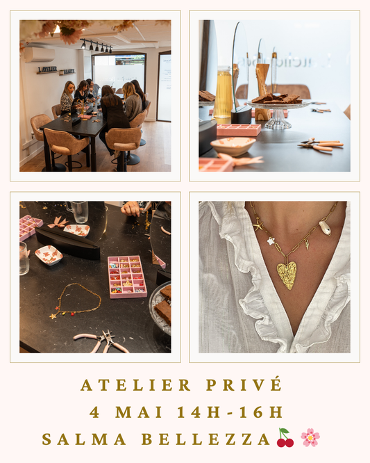 Atelier bijoux Salma Bellezza ✨🌸🍒