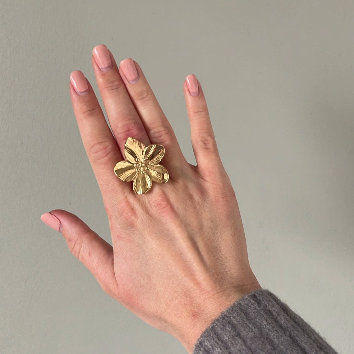 Bague fleur