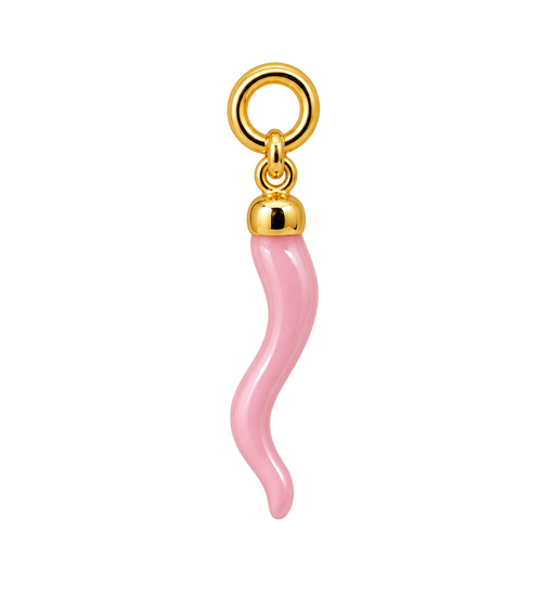 Breloque Piment rose