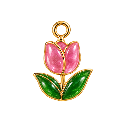 Breloque Tulipe